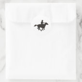 Sticker Rond Cowboy (Sac)