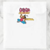 Sticker Rond CQ à l'secourt (Sac)