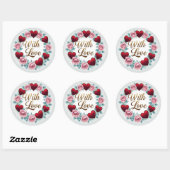 Sticker Rond Crafts & Party Supplies > Gift Wrapping Supplies > (Feuille)