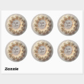 Sticker Rond Crafts & Party Supplies > Gift Wrapping Supplies > (Feuille)