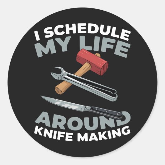 Sticker Rond Craftsmanship Metalwork (Devant)