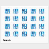 Sticker Rond Craindre Moins de Yoga Plus (Feuille)