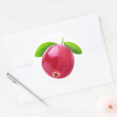 Sticker Rond Cranberry (Enveloppe)