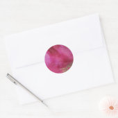 Sticker Rond Cranberry Gold (Enveloppe)