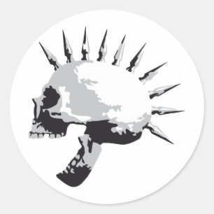 Sticker Rond crâne