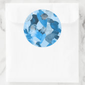 Sticker Rond crash de couleur 6 (Sac)