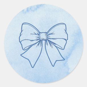 Sticker Rond Cravate