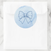 Sticker Rond Cravate (Sac)