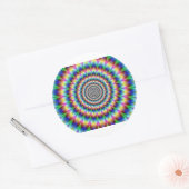 Sticker Rond Cravate Die Vortex (Enveloppe)