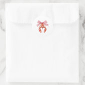 Sticker Rond Crawfish Coquette Crawfish Bow Crawfish Boil Lobst (Sac)