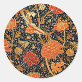 Sticker Rond Cray par William Morris (Devant)