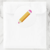 Sticker Rond Crayon (Sac)