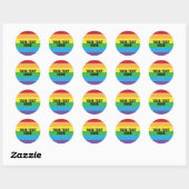 Sticker Rond CREATE-YOUR-YOUR do-it-yourself modèle personnalis (Feuille)