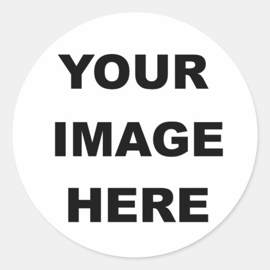 Sticker Rond Créer une (Devant)