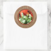 Sticker Rond Créer une sauce spaghetti maison (Sac)