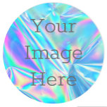 Sticker Rond Créez vos propres facettes métalliques Abstraites<br><div class="desc">Créez votre propre autocollant personnalisé. Téléchargez des images amusantes cool conçoit du texte inspirant ou même le logo de votre entreprise. Avec cet outil de design facile à utiliser, il est aussi simple que celui de faire votre image coller dans l'esprit de quelqu'un. Cliquez sur personnaliser, vous pouvez simplement modifier...</div>