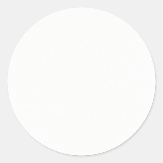 Sticker Rond Créez Votre Propre (Devant)
