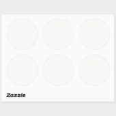 Sticker Rond Créez Votre Propre (Feuille)