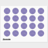 Sticker Rond Créez votre propre (Feuille)