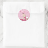 Sticker Rond Créez votre propre baby shower (Sac)