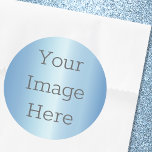 Sticker Rond Créez votre propre graisse de glace gelée en métal<br><div class="desc">Créez votre propre autocollant personnalisé. Téléchargez des images amusantes cool conçoit du texte inspirant ou même le logo de votre entreprise. Avec cet outil de design facile à utiliser, il est aussi simple que celui de faire votre image coller dans l'esprit de quelqu'un. Cliquez sur personnaliser, vous pouvez simplement modifier...</div>