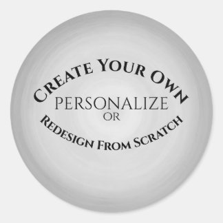 Sticker Rond Créez votre propre personnalisation