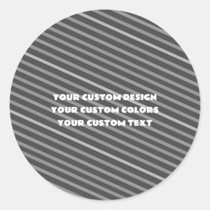 Sticker Rond Créez Votre Propre Personnalisé