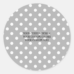 Sticker Rond Créez Votre Propre Personnalisé