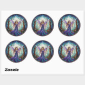 Sticker Rond CrescentMoonFairy (Feuille)
