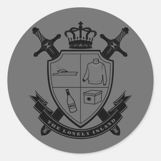 Sticker Rond Crest (Devant)