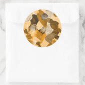 Sticker Rond Crête de couleur 8 (Sac)
