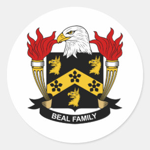 Sticker Rond Crête de famille de Beal