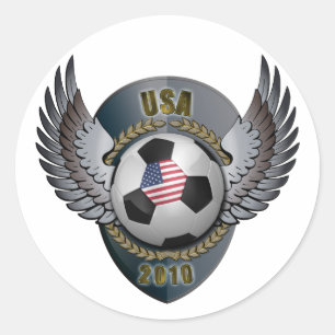 Sticker Rond Crête du football de l'Amérique