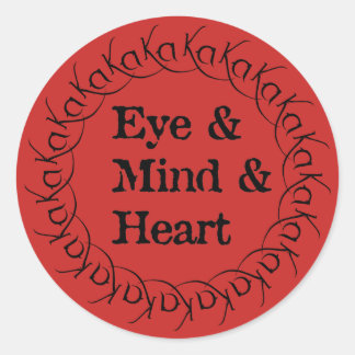 Sticker Rond Crète et roue de Gunslinger de Ka