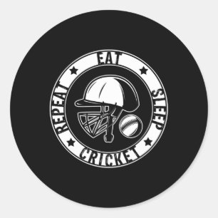 Sticker Rond Cricket