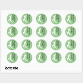 Sticker Rond Cricket (Feuille)