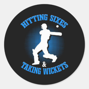 Sticker Rond Cricket drôle