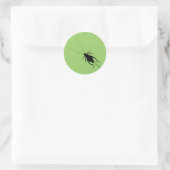 Sticker Rond Cricket noir (Sac)