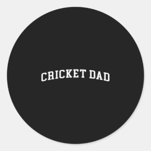 Sticker Rond Cricket Papa 2