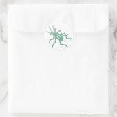 Sticker Rond Cricket vert Poetica (Sac)