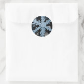 Sticker Rond Cristal de neige 2 (Sac)