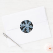 Sticker Rond Cristal de neige 2 (Enveloppe)