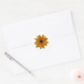 Sticker Rond cristal Sunflower (Enveloppe)