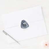 Sticker Rond Critère de petit pingouin (Enveloppe)