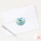 Sticker Rond Crochet #3a (Enveloppe)