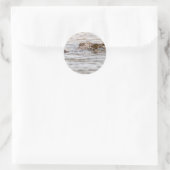 Sticker Rond Crocodile du Nil (Sac)