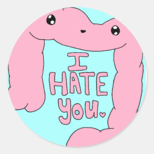 Sticker Rond Crohn et Colitis Happy Colon