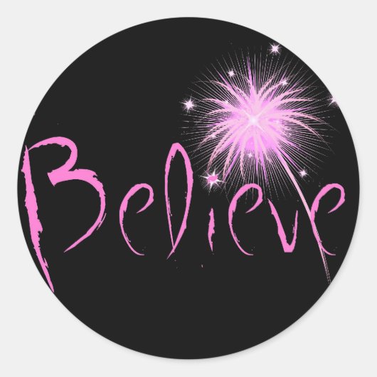 Sticker Rond Croire (Devant)