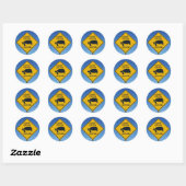 Sticker Rond croisement (Feuille)