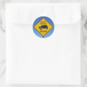 Sticker Rond croisement (Sac)